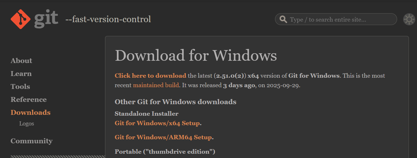 Gambar Download GIT